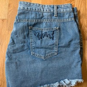 SHEIN - never worn flame pocket shorts